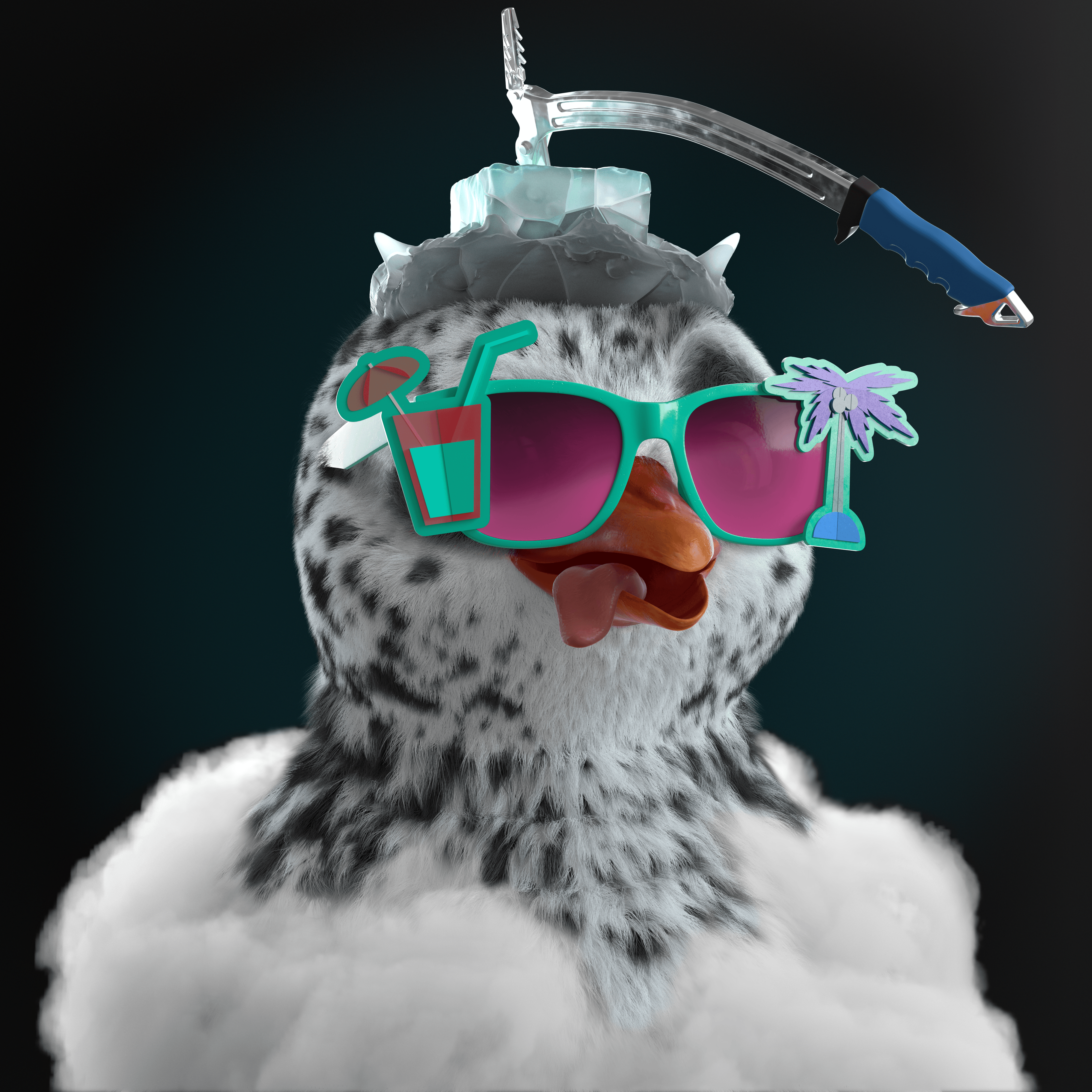 Chillin Penguin #1443