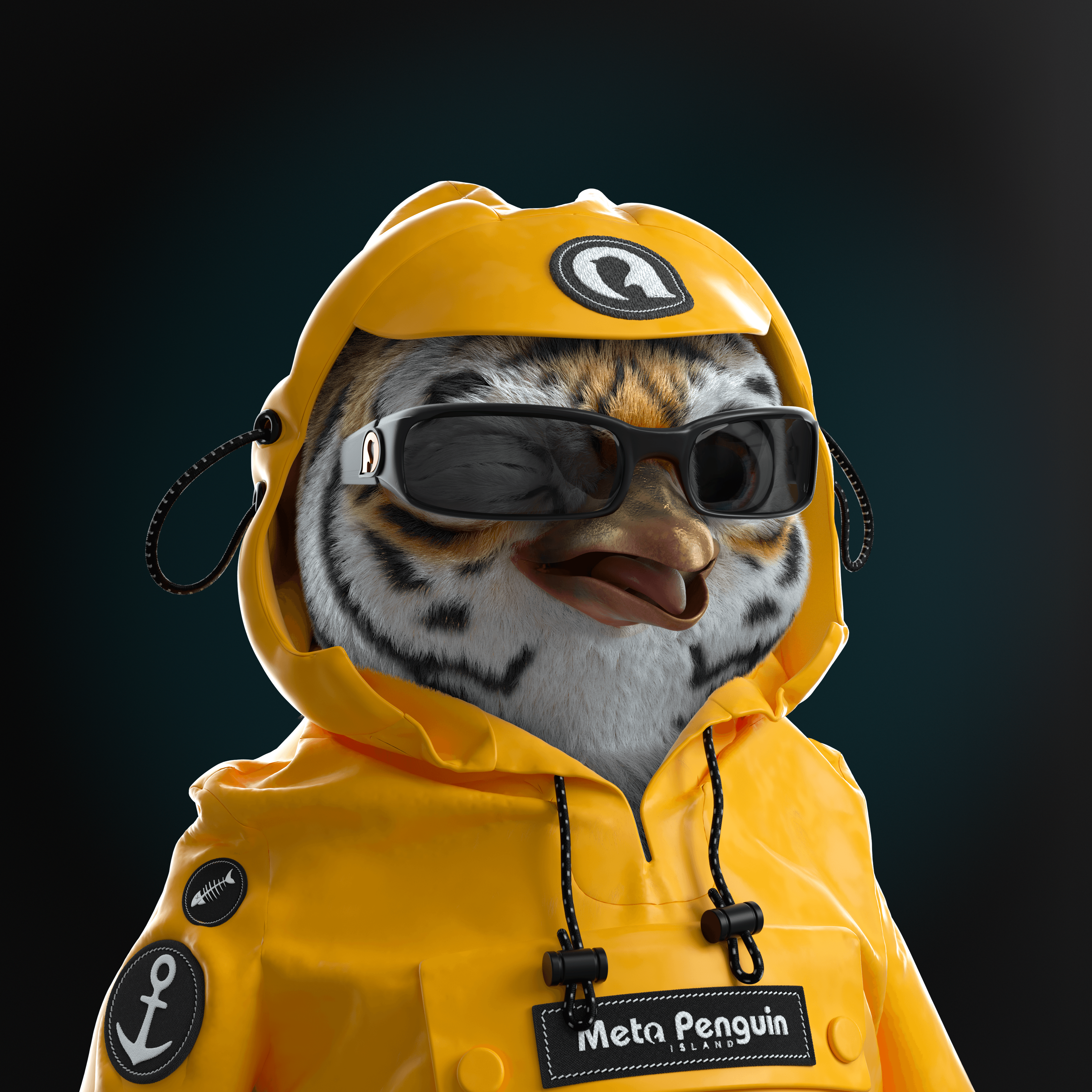 Chillin Penguin #2987