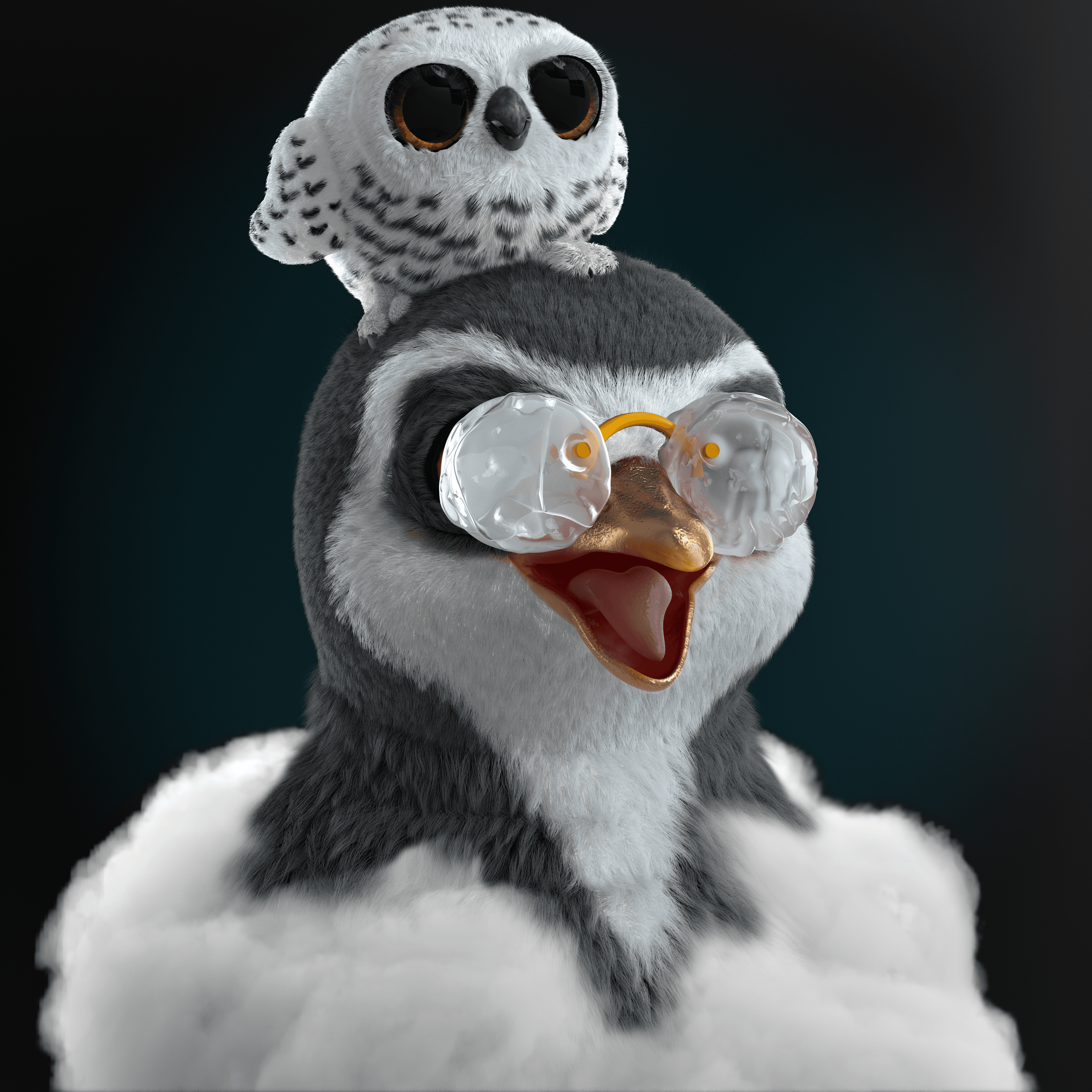 Meta Penguin #660